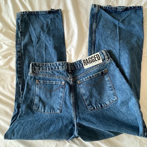 Blue Ragged Priest Jeans - Picture 2 of 3